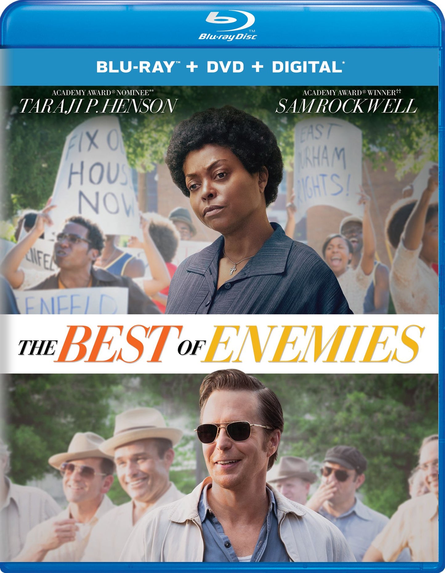 The Best of Enemies [Includes Digital Copy] [Blu-ray/DVD]