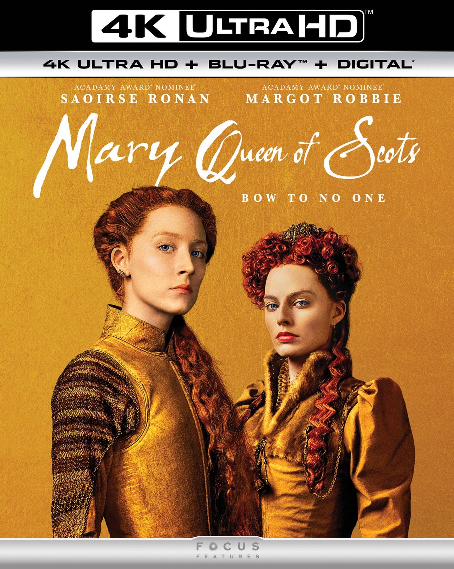 Mary Queen of Scots [Includes Digital Copy] [4K Ultra HD Blu-ray/Blu-ray]