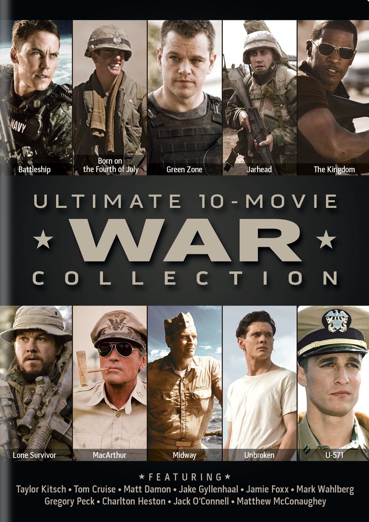 Ultimate 10-Movie War Collection (10Pc) / (Box)
