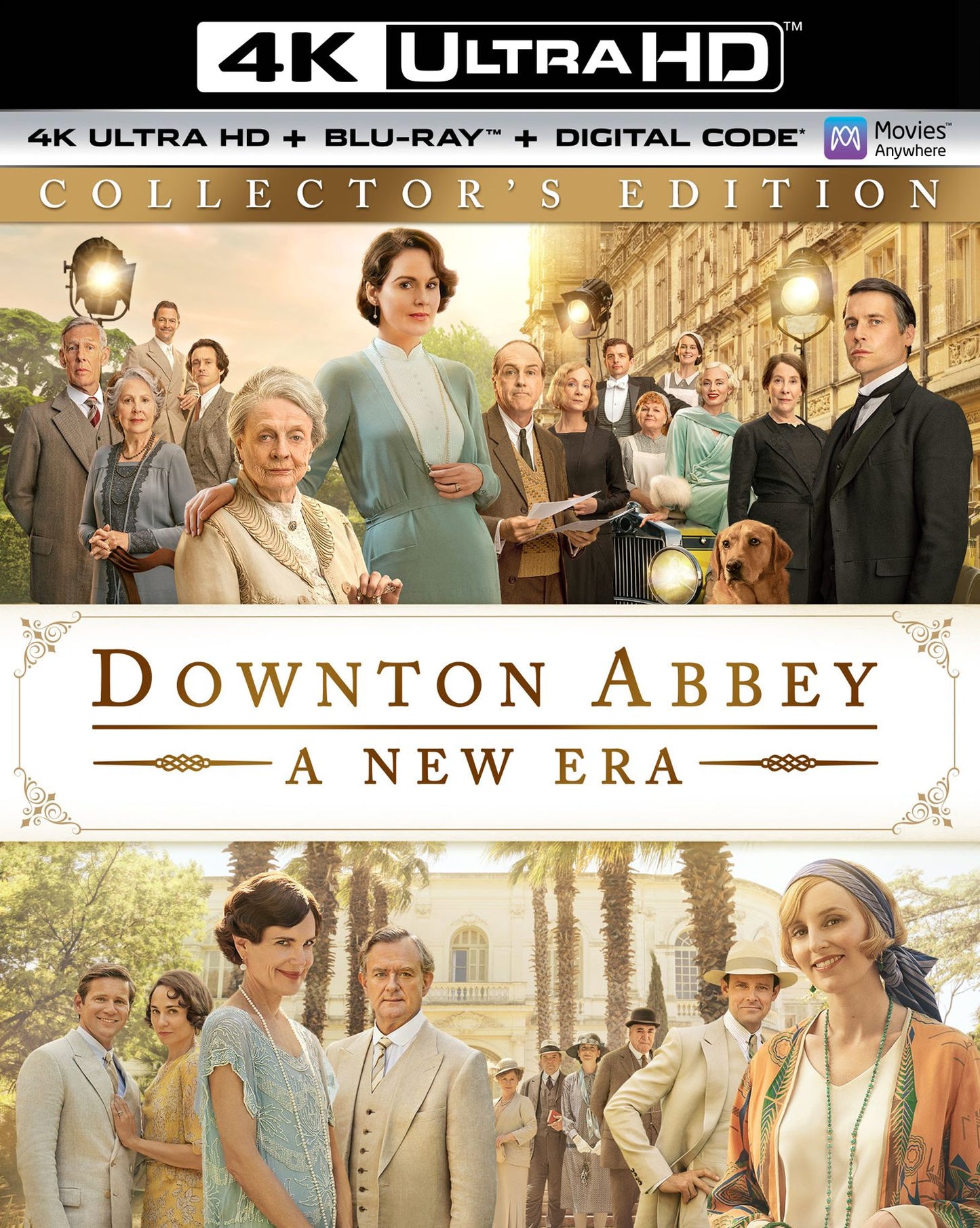 Downton Abbey: A New Era [Includes Digital Copy] [4K Ultra HD Blu-ray/Blu-ray]