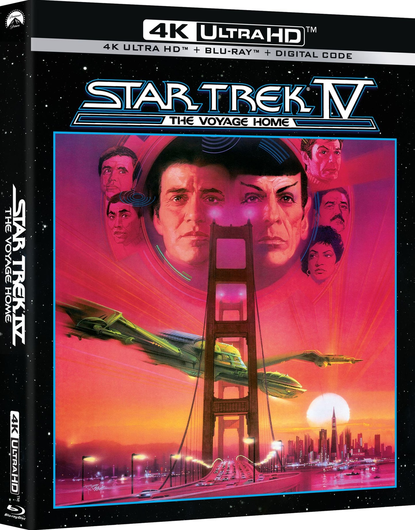 Star Trek IV: The Voyage Home [Includes Digital Copy] [4K Ultra HD Blu-ray/Blu-ray]
