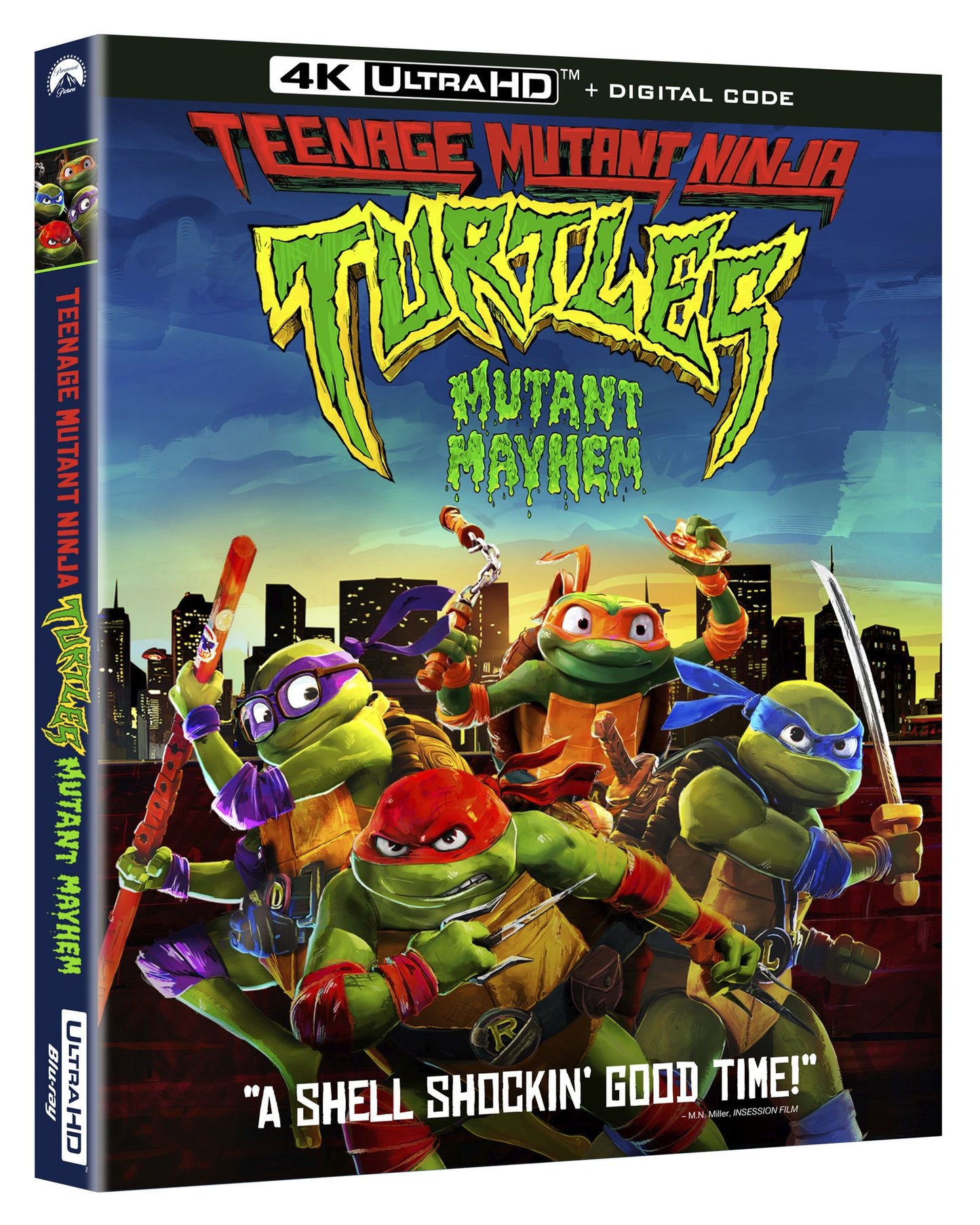 Teenage Mutant Ninja Turtles: Mutant Mayhem [Includes Digital Copy] [4K Ultra HD Blu-ray]