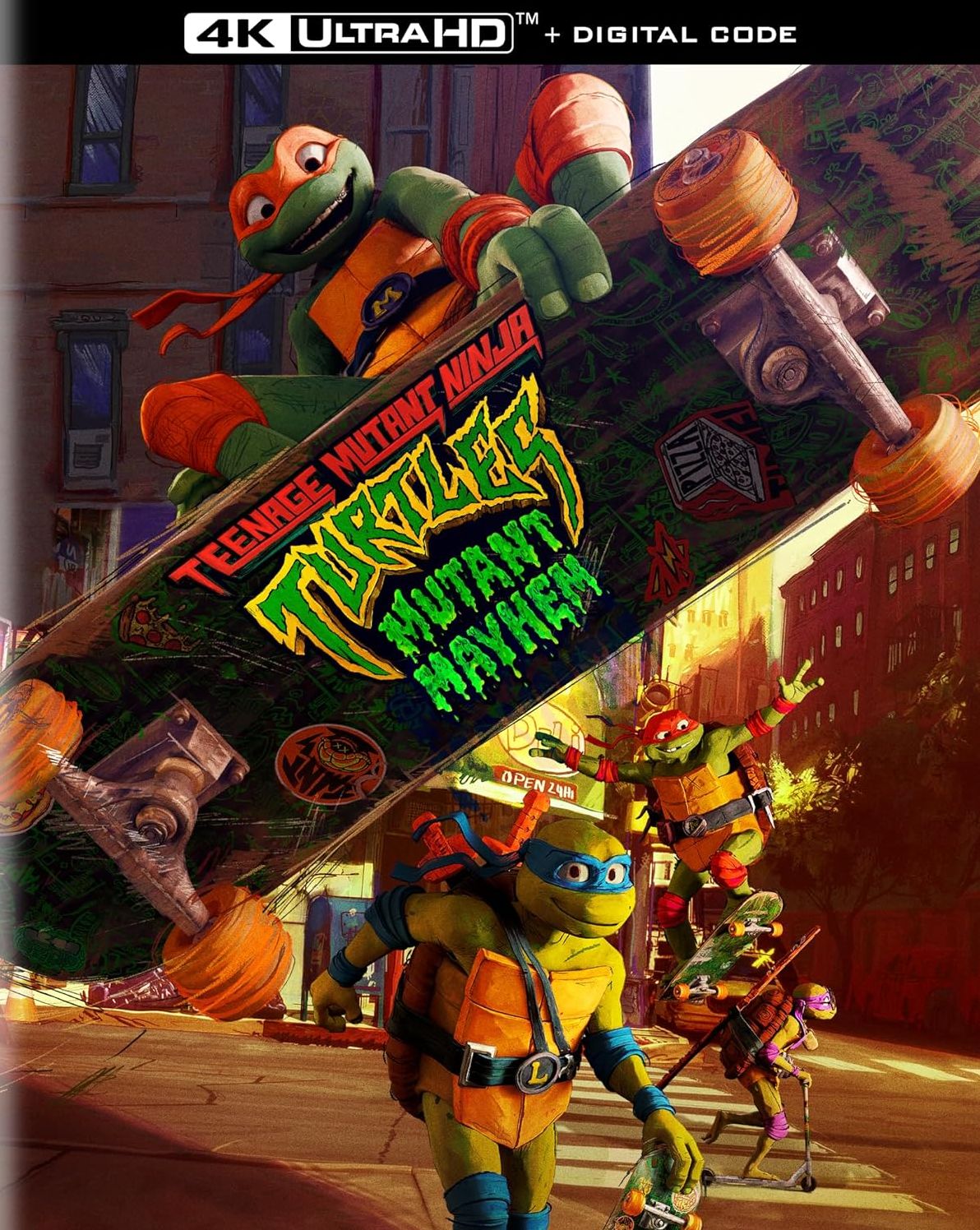 Teenage Mutant Ninja Turtles: Mutant Mayhem [Includes Digital Copy] [4K Ultra HD Blu-ray]