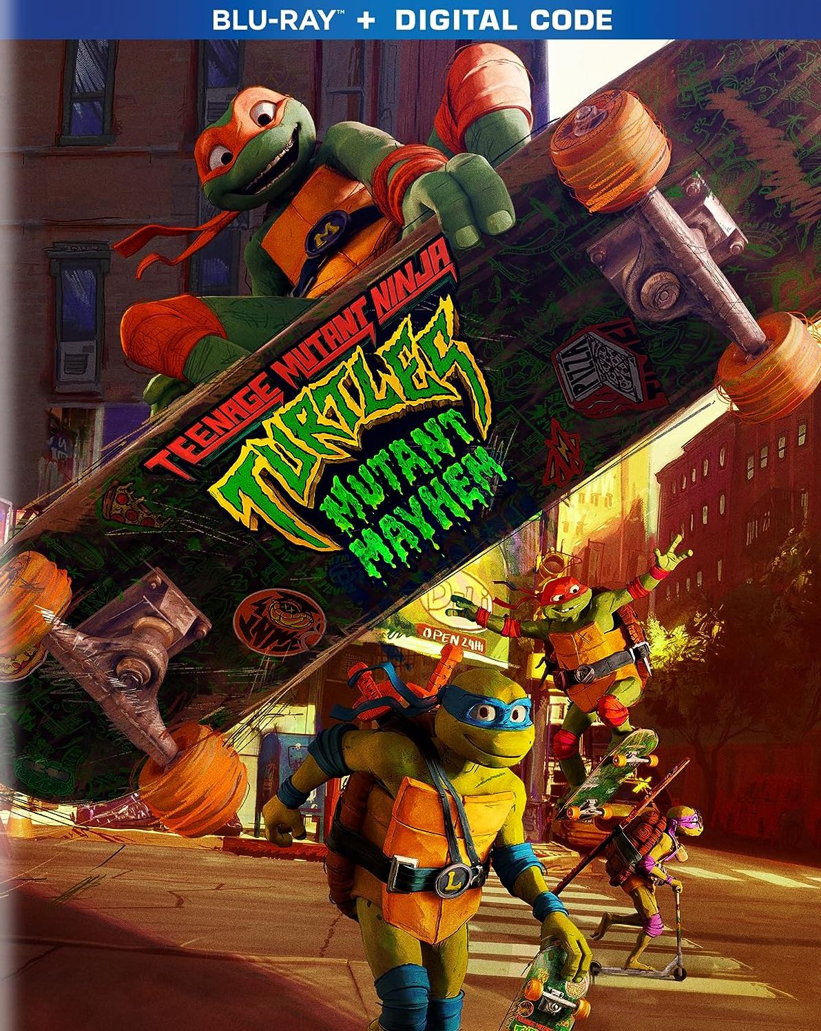 Teenage Mutant Ninja Turtles: Mutant Mayhem [Includes Digital Copy] [Blu-ray]