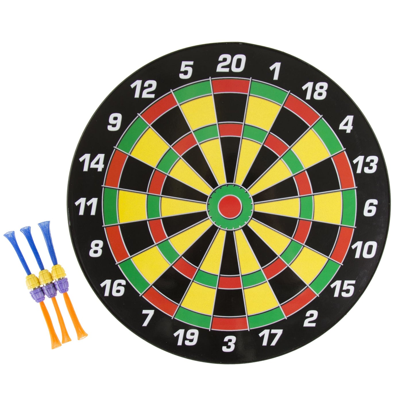 Hey! Play! 16 Inch Magnetic Dartboard Set