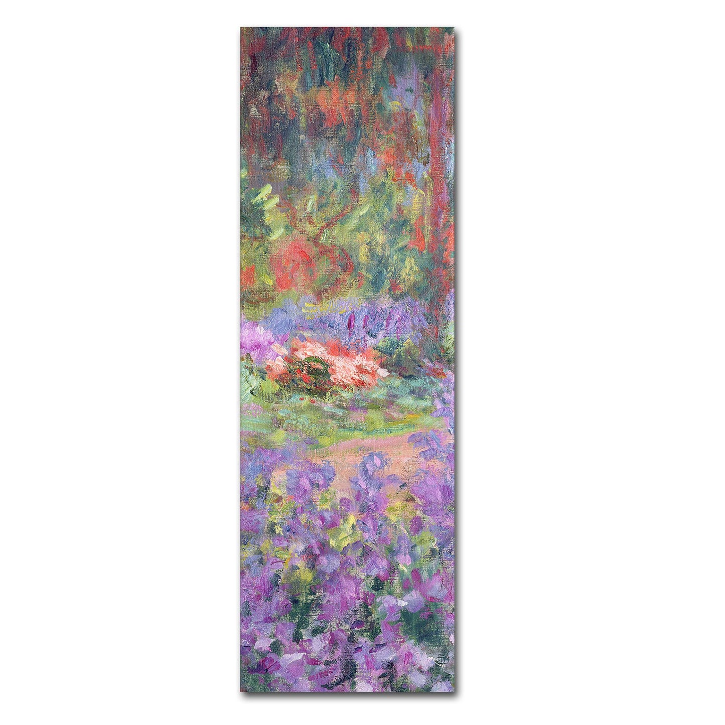 Claude Monet 'Artist's Garden at Giverny' Multi Panel Art