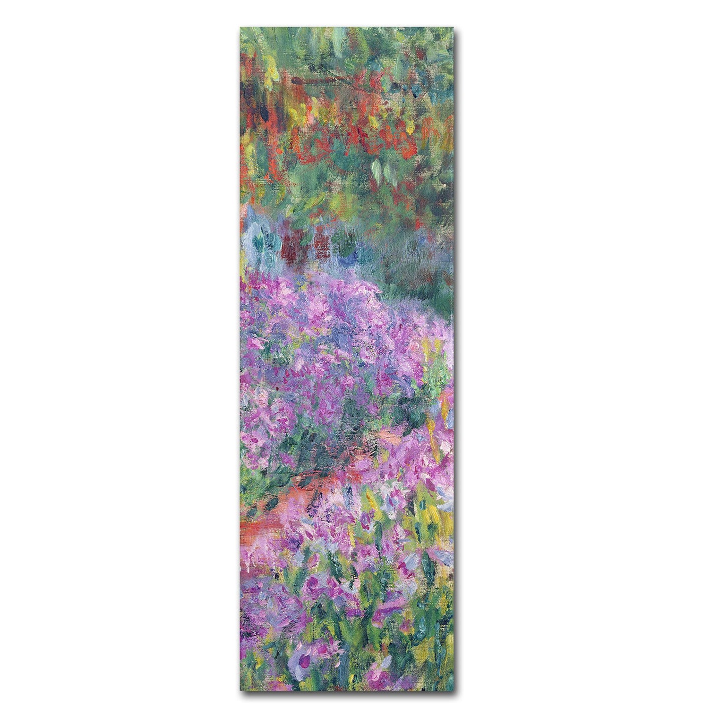 Claude Monet 'Artist's Garden at Giverny' Multi Panel Art