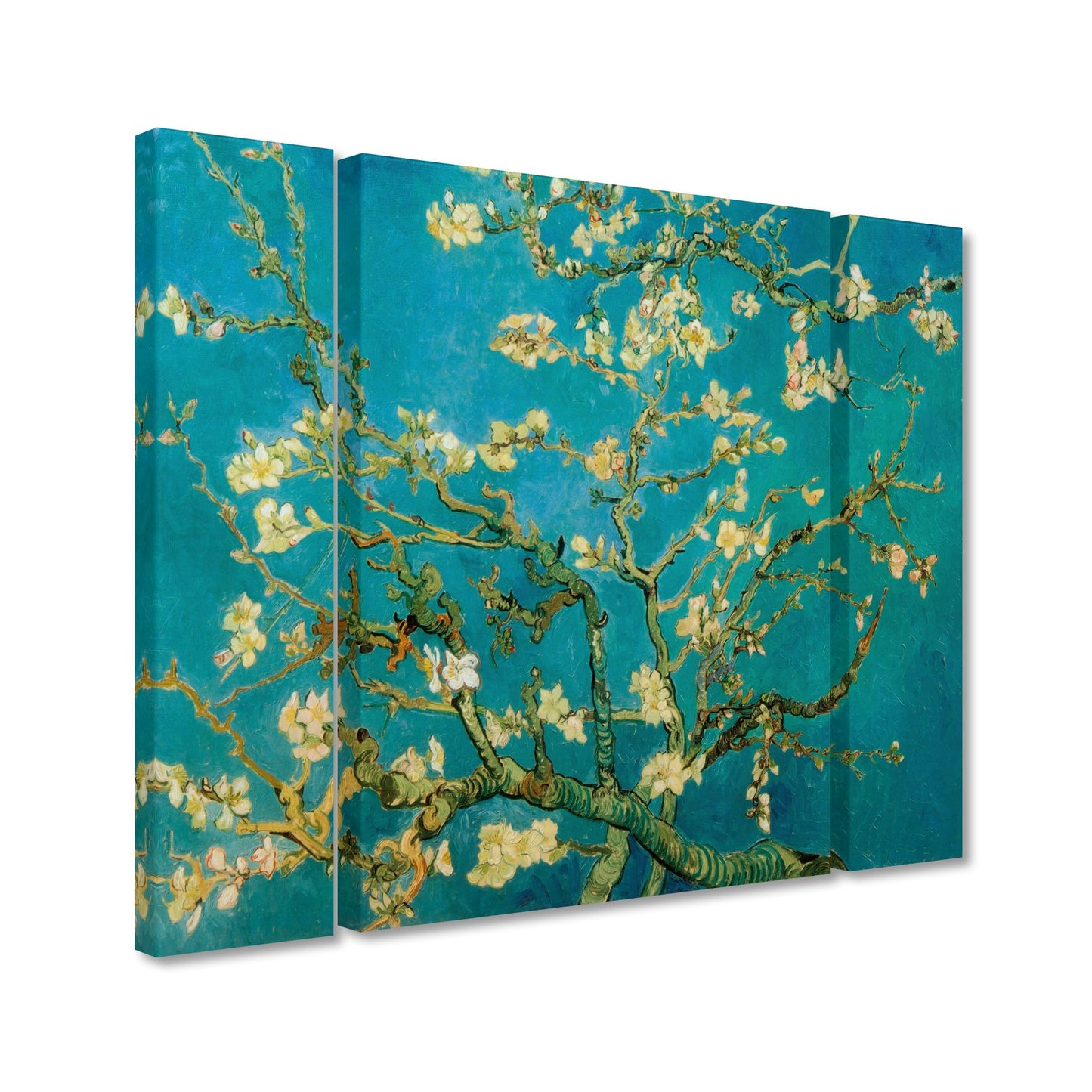 Vincent van Gogh 'Almond Branches In Bloom' Multi Panel Art