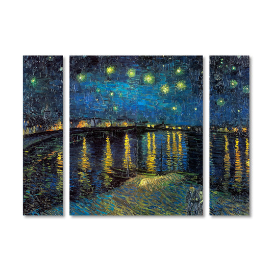 Vincent van Gogh 'The Starry Night II' Multi Panel Art