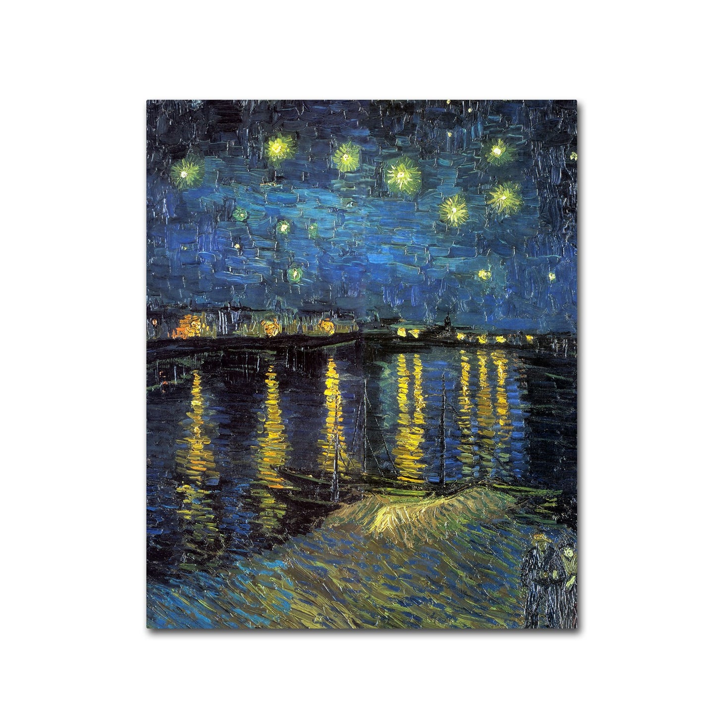 Vincent van Gogh 'The Starry Night II' Multi Panel Art