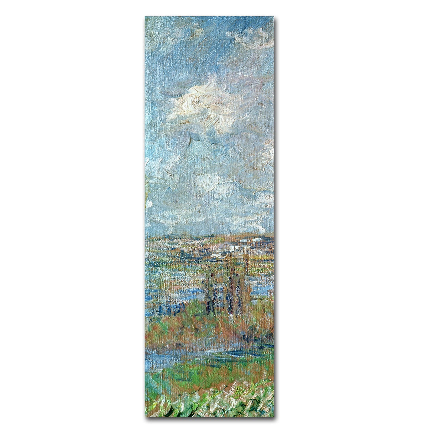 Claude Monet 'Spring 1880' Multi Panel Art
