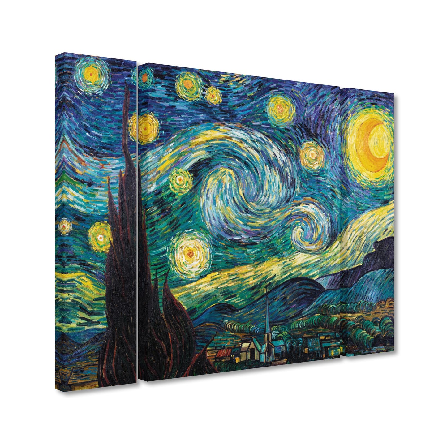 Vincent van Gogh 'Starry Night' Multi Panel Art