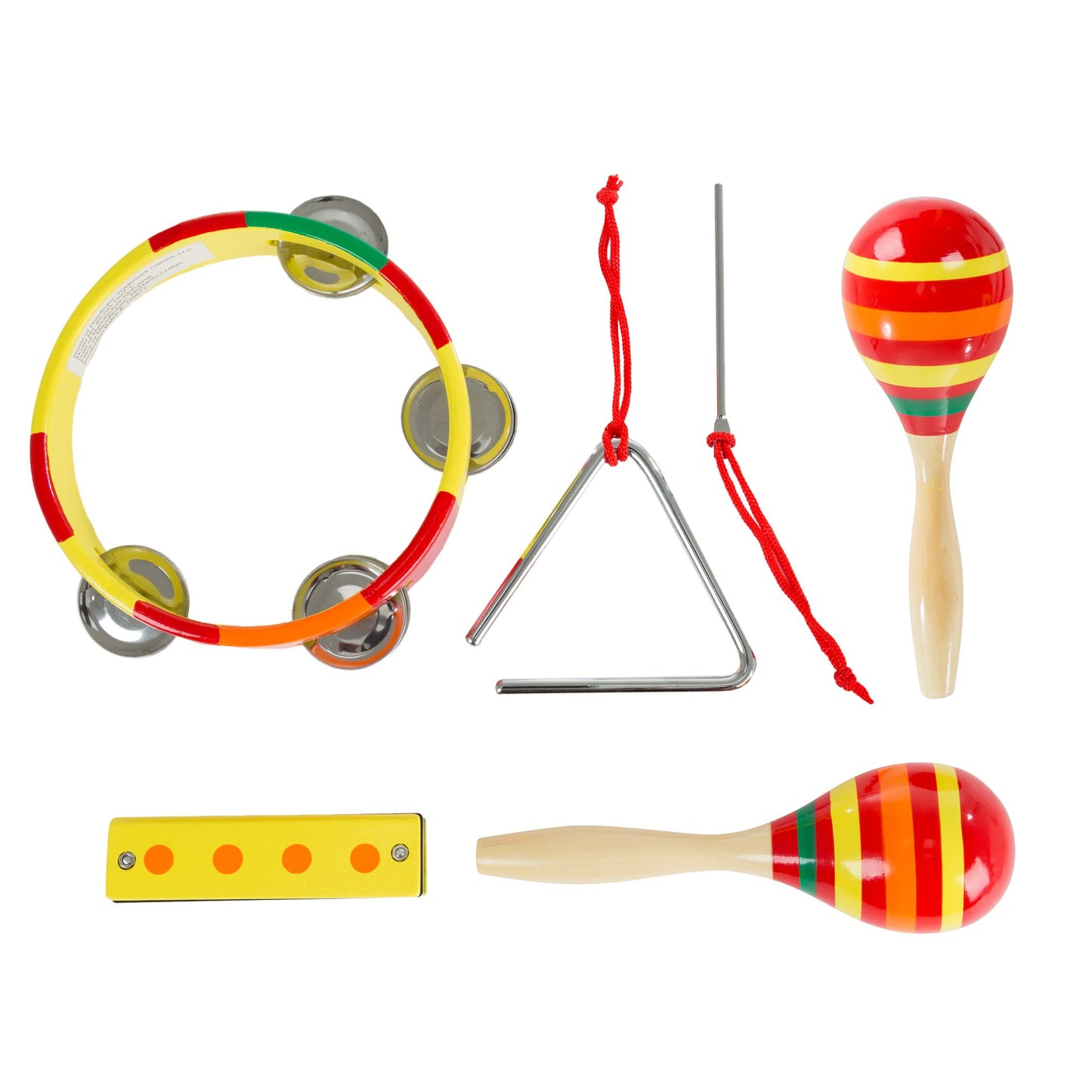 Kids Percussion Musical Instruments Toy Set by Hey! Play!