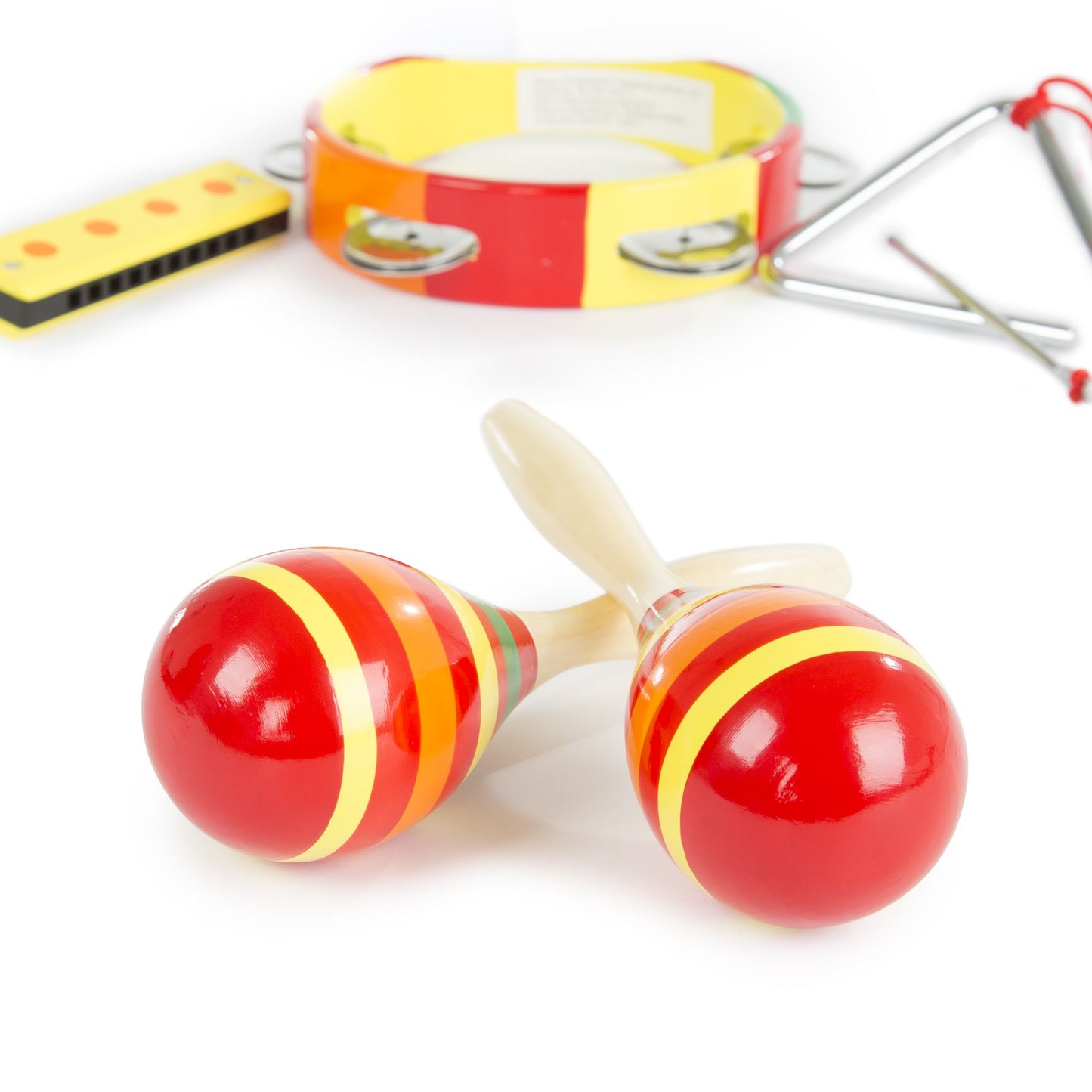 Kids Percussion Musical Instruments Toy Set by Hey! Play!