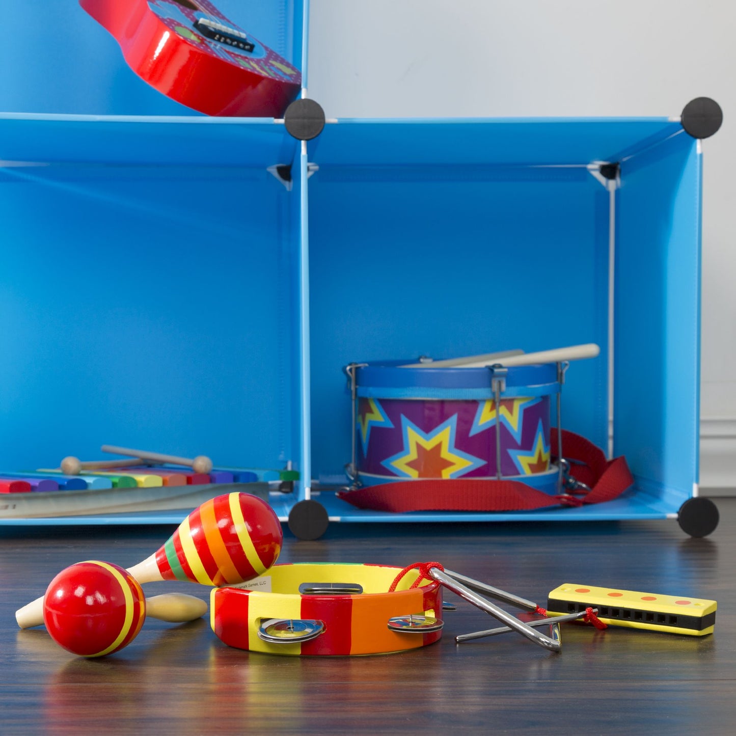 Kids Percussion Musical Instruments Toy Set by Hey! Play!