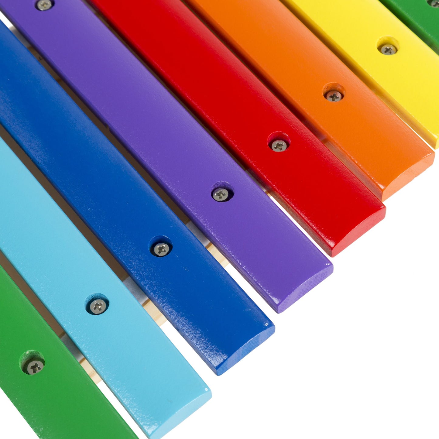 Classic 12-Note Wooden Xylophone Musical Toy with Two Wooden Mallets by Hey! Play!