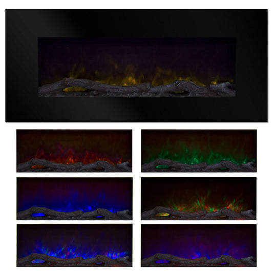 Northwest 50 Color Changing LED Electric Fireplace with Remote