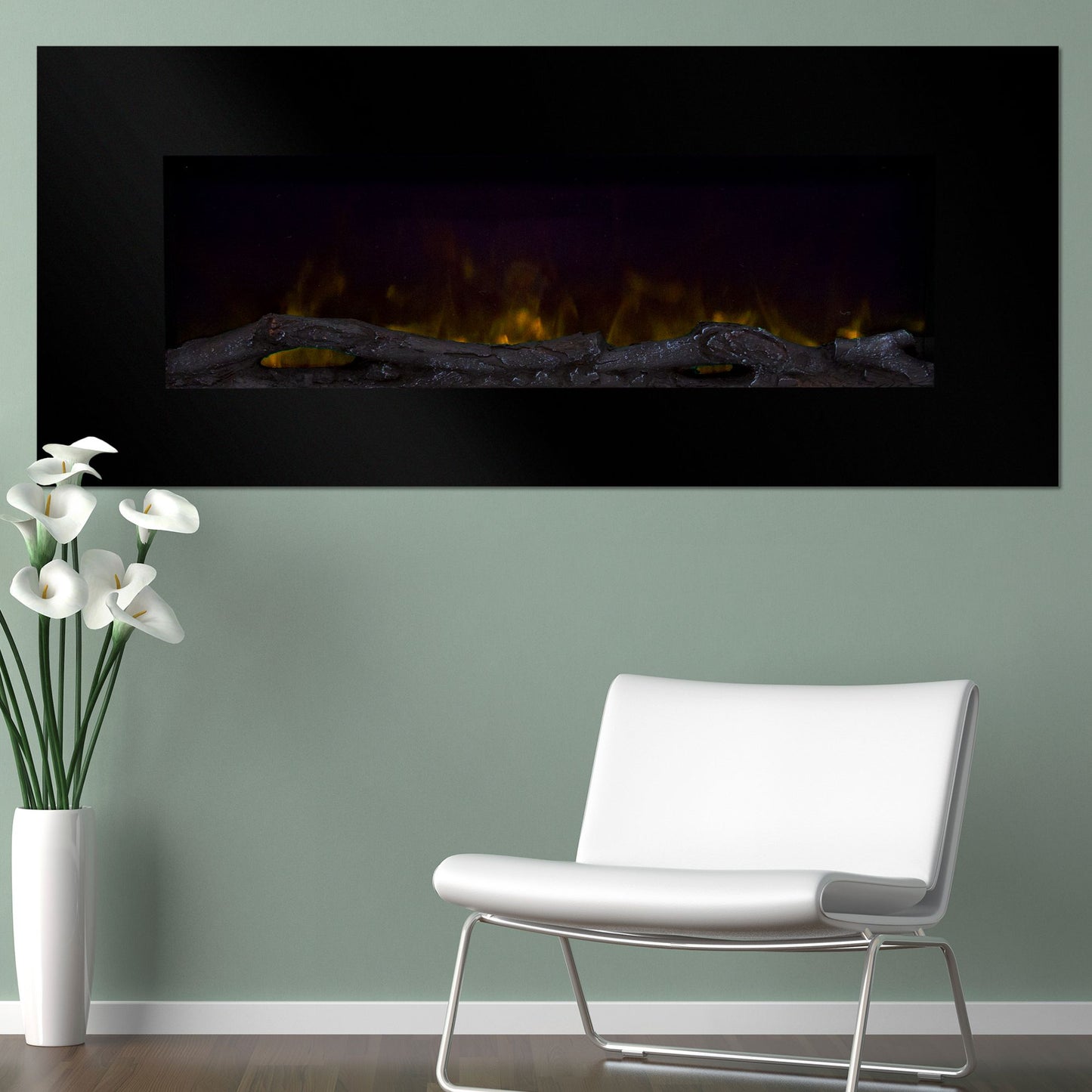 Northwest 50 Color Changing LED Electric Fireplace with Remote