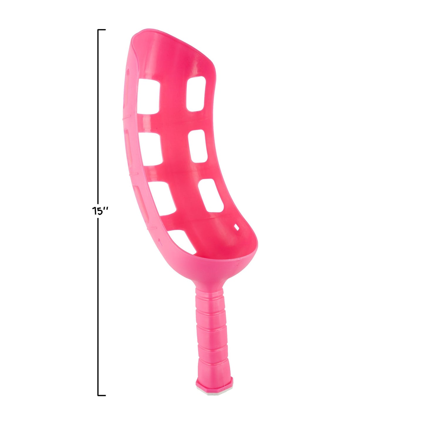 Scoop Ball Game Set (Outdoor, Beach and Lawn Game) - Two Scoop Racquets, Ball and Carrying Case - Toys for Boys, Girls, Kids and Family by Hey! Play!