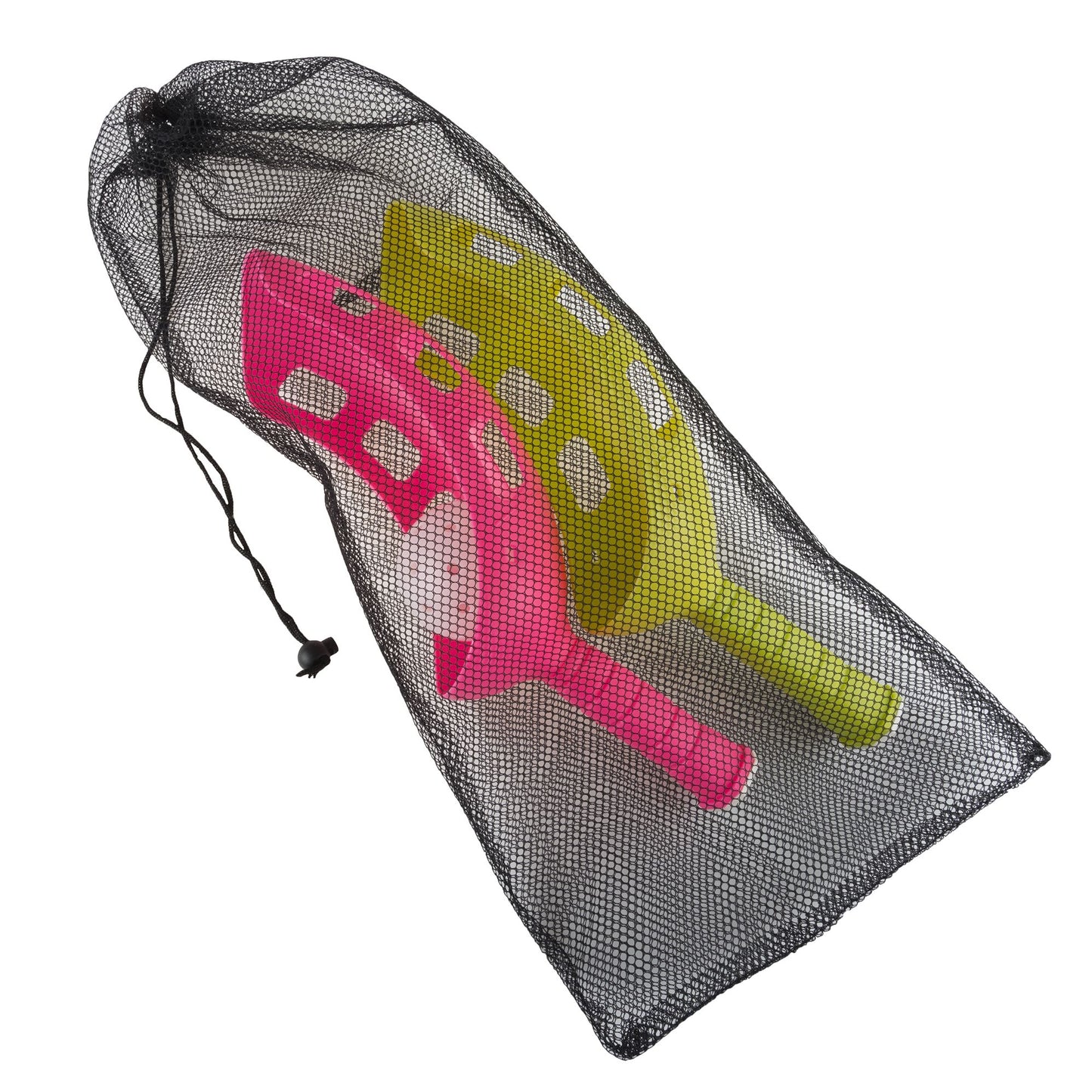 Scoop Ball Game Set (Outdoor, Beach and Lawn Game) - Two Scoop Racquets, Ball and Carrying Case - Toys for Boys, Girls, Kids and Family by Hey! Play!