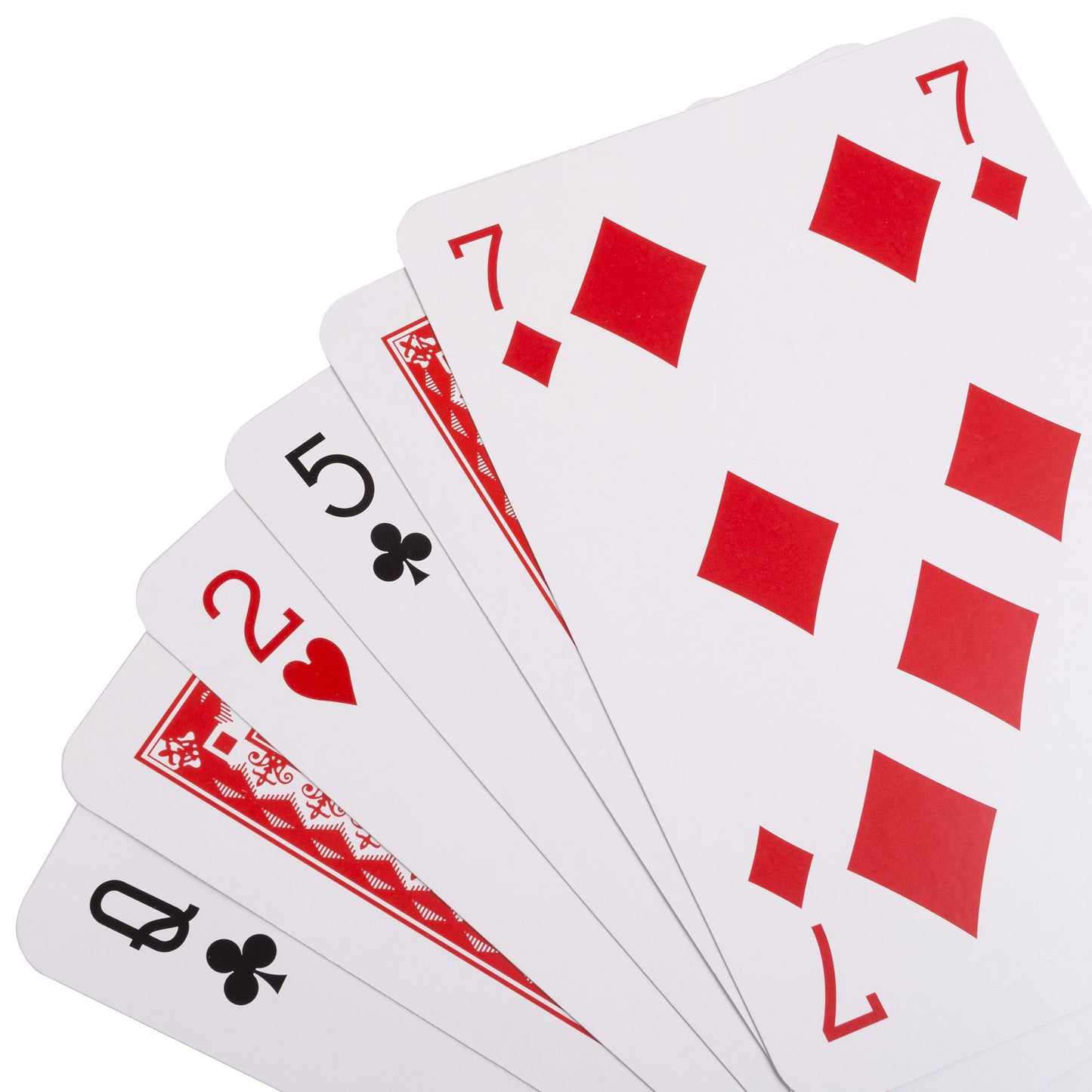 Jumbo Playing Cards Giant 8 inch x 11 inch Plastic Coated Large Card Deck, Game for Adults, Boys and Girls by Hey! Play!