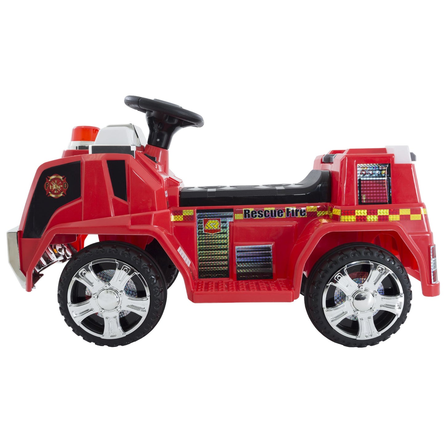 Ride on Toy, Fire Truck for Kids, Battery Powered Ride on Toy by Lil' Rider - Toys for Boys and Girls, Toddler - 5 Years Old