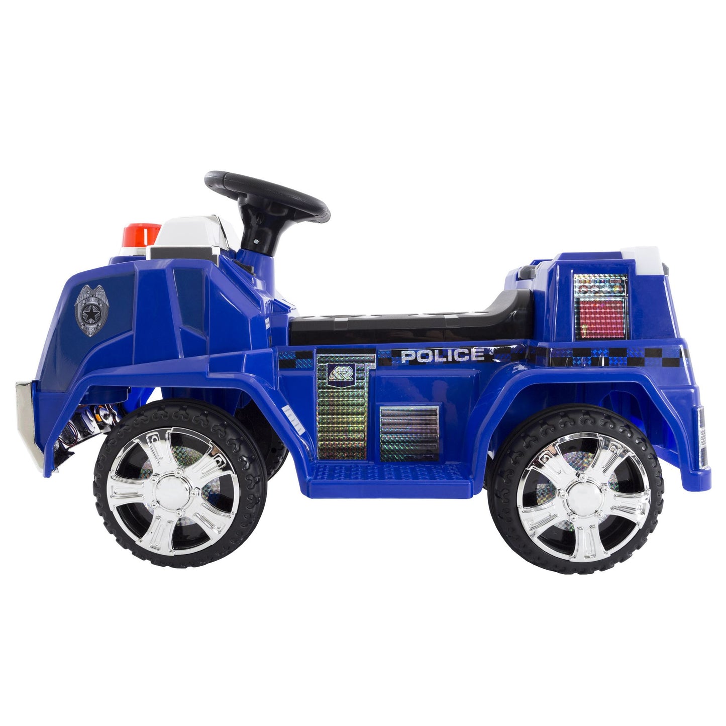 Ride on Toy, Police Truck for Kids, Battery Powered Ride on Toy by Lil' Rider - Toys for Boys and Girls, Toddler - 5 Years Old