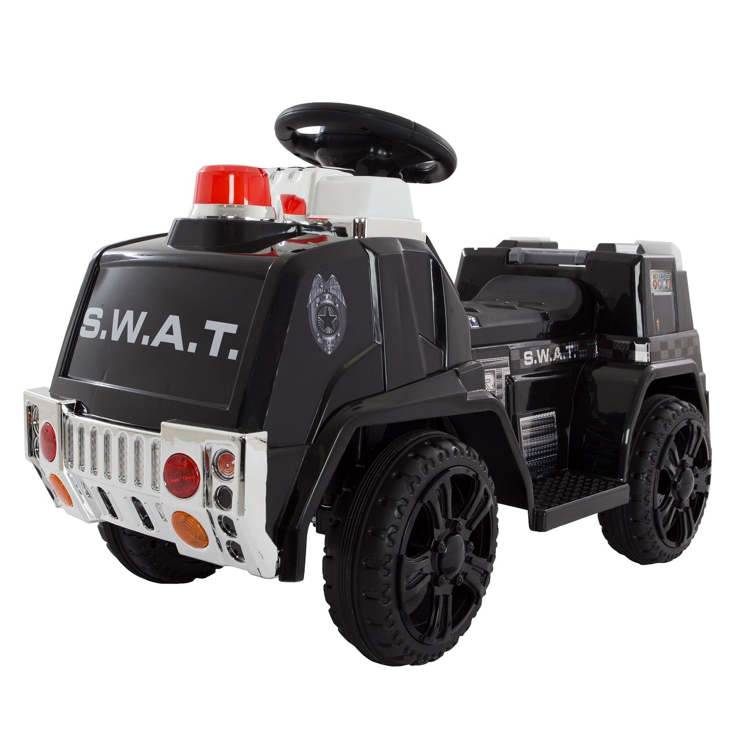 Ride on Toy, SWAT Truck for Kids, Battery Powered Ride on Toy by Lil' Rider - Toys for Boys and Girls, Toddler - 5 Years Old