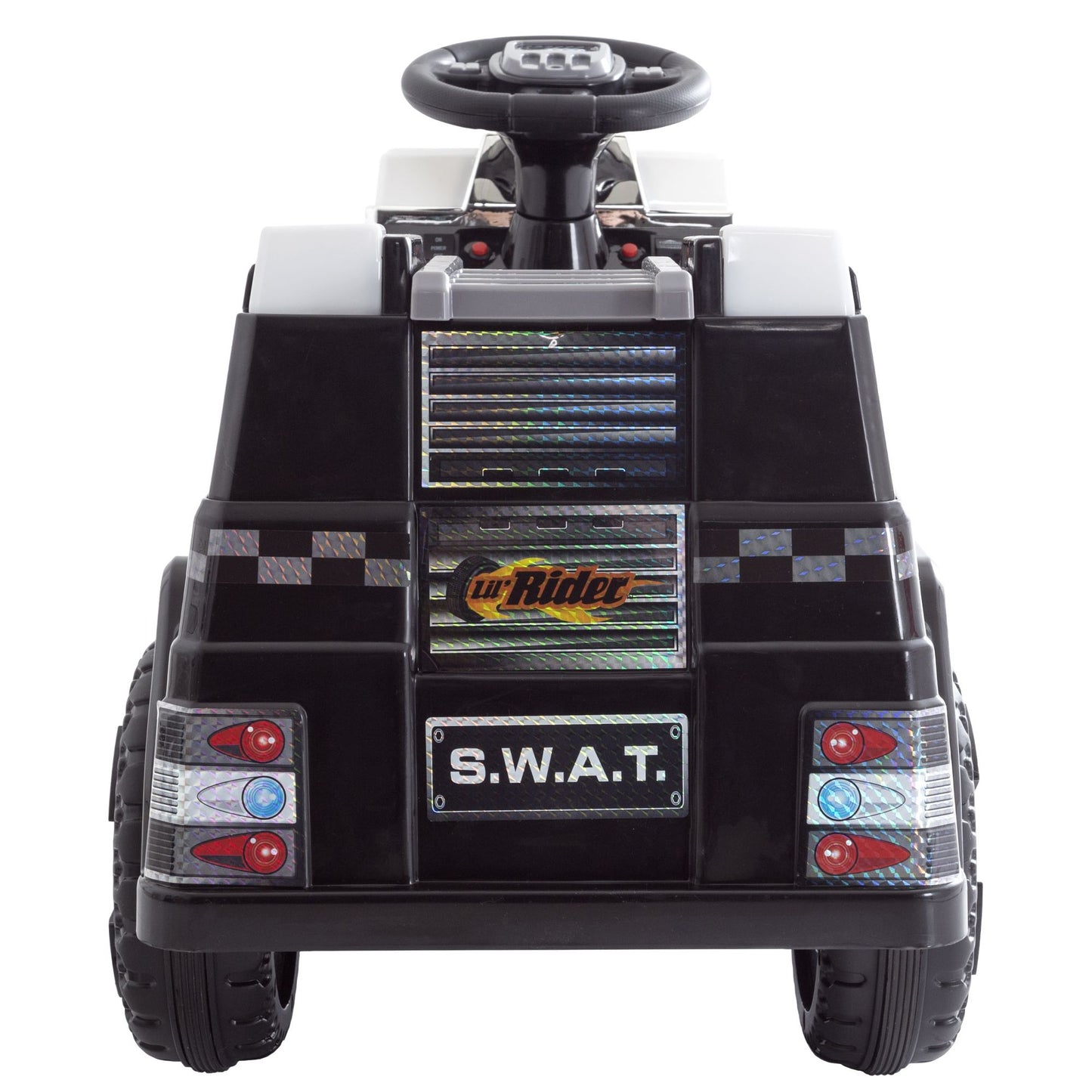 Ride on Toy, SWAT Truck for Kids, Battery Powered Ride on Toy by Lil' Rider - Toys for Boys and Girls, Toddler - 5 Years Old