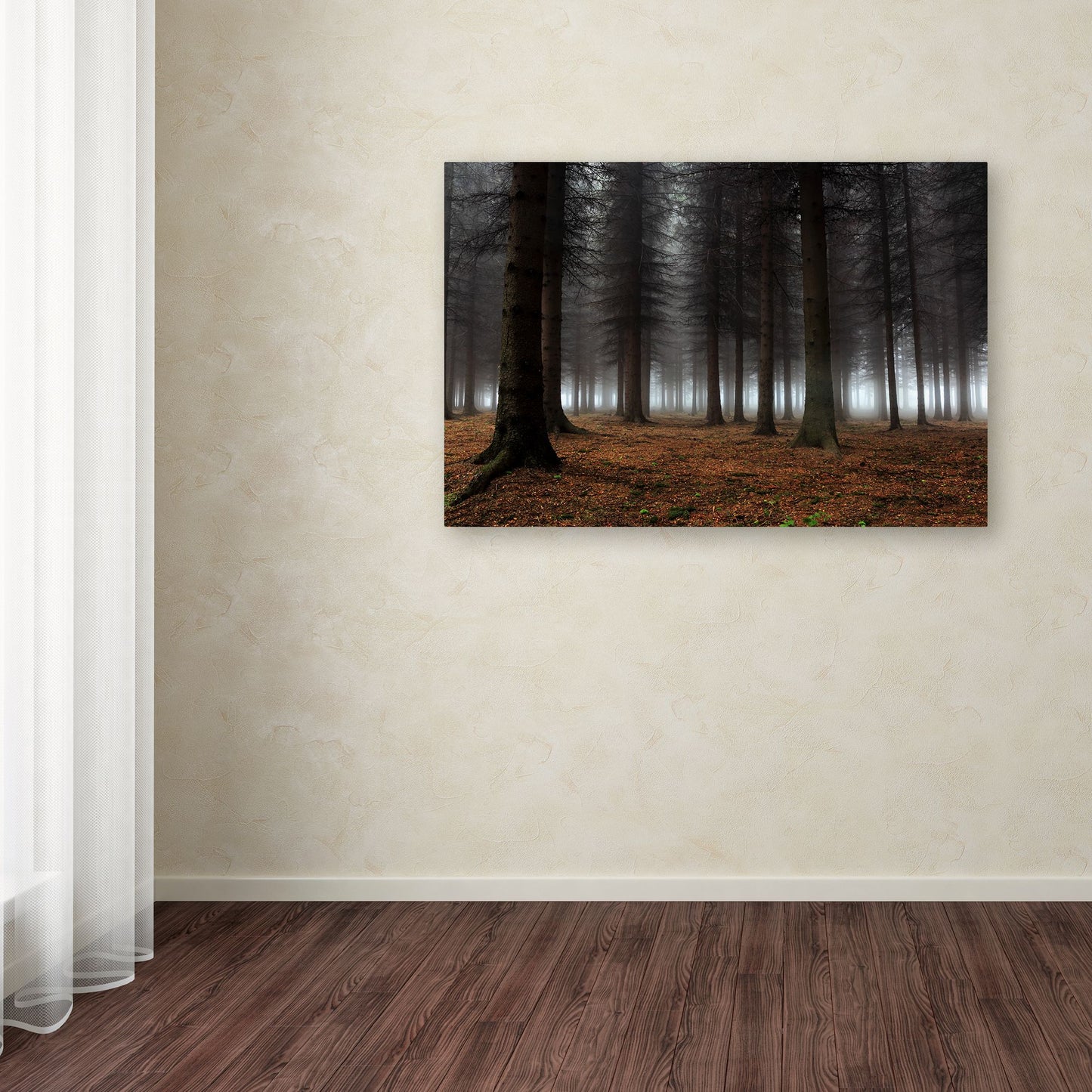 Dragisa Petrovic 'Place Of Silence' Canvas Art