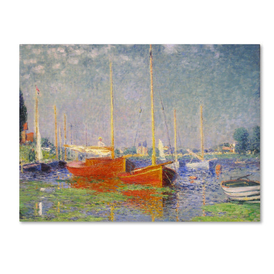 Claude Monet 'Argenteuil' Canvas Art