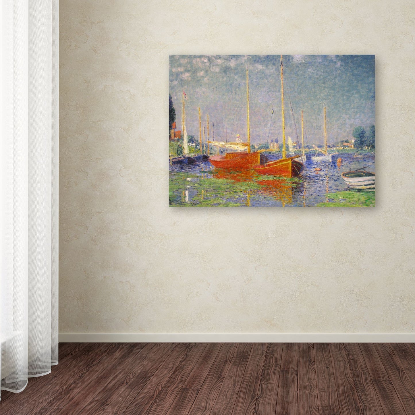 Claude Monet 'Argenteuil' Canvas Art