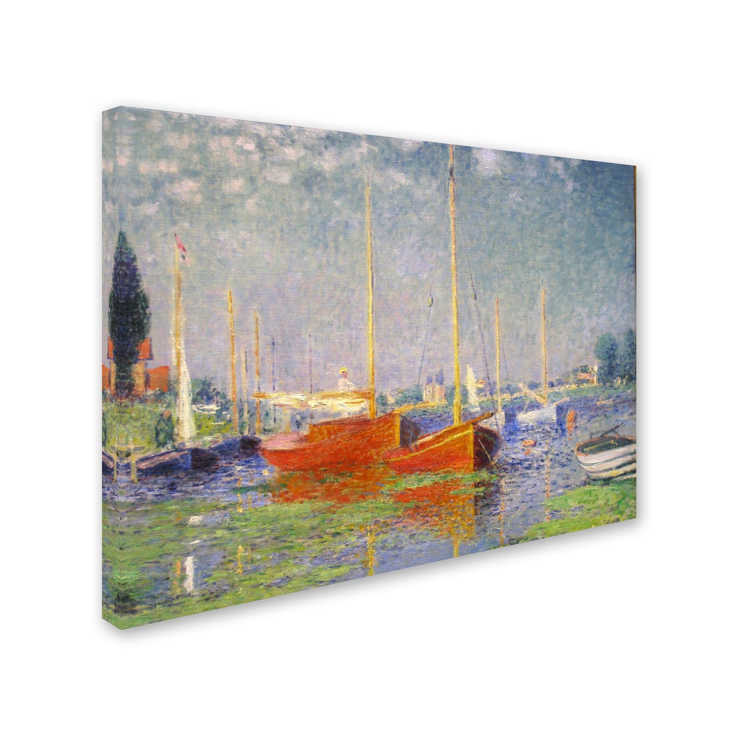 Claude Monet 'Argenteuil' Canvas Art