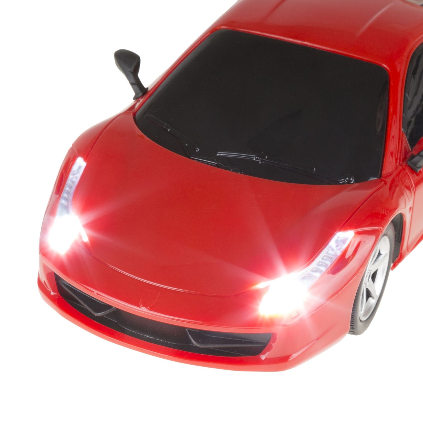 Toy Remote Control Car, 1 to 24 Scale Model Car with Lights, Sounds and Full Movement Functionality for Adults, Kids, Boys and Girls by Hey! Play!