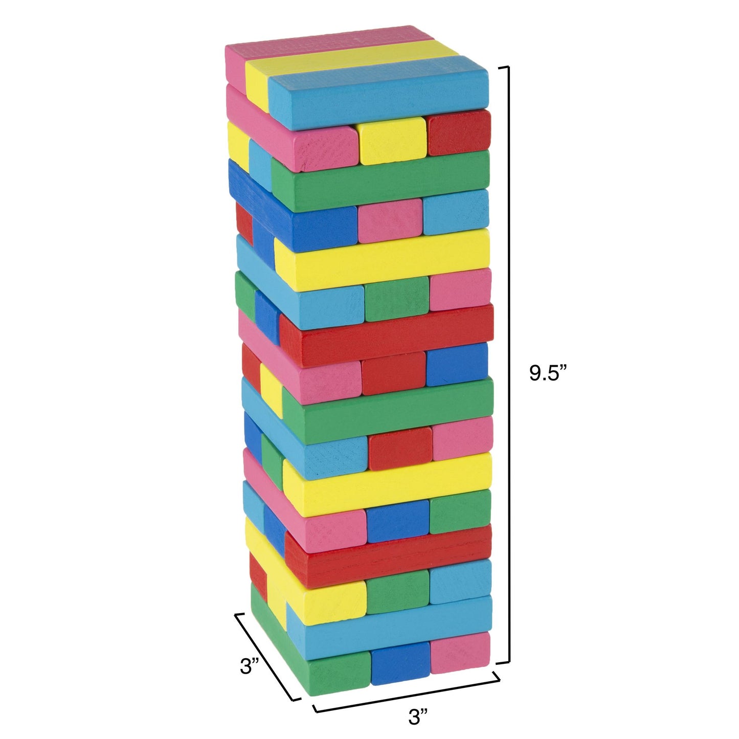 Classic Wooden Blocks Stacking Game by Hey! Play!