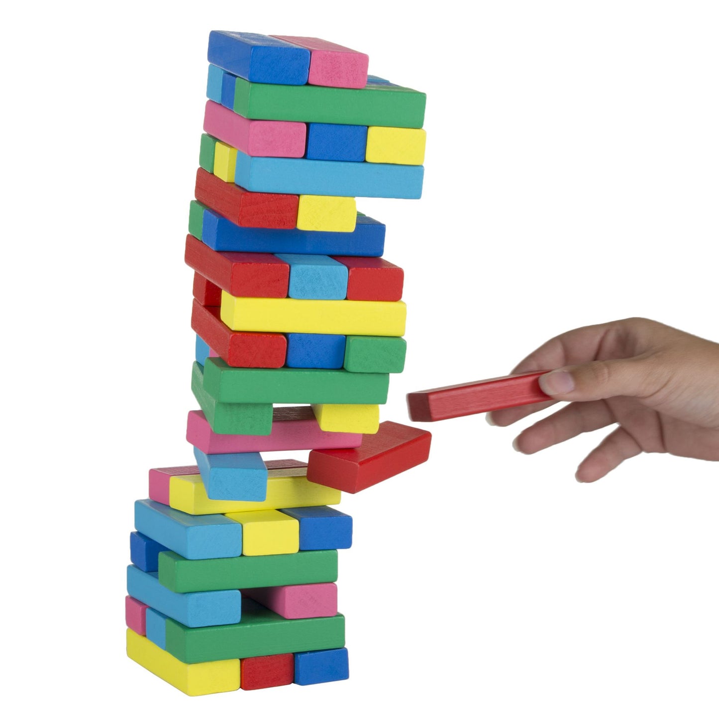 Classic Wooden Blocks Stacking Game by Hey! Play!
