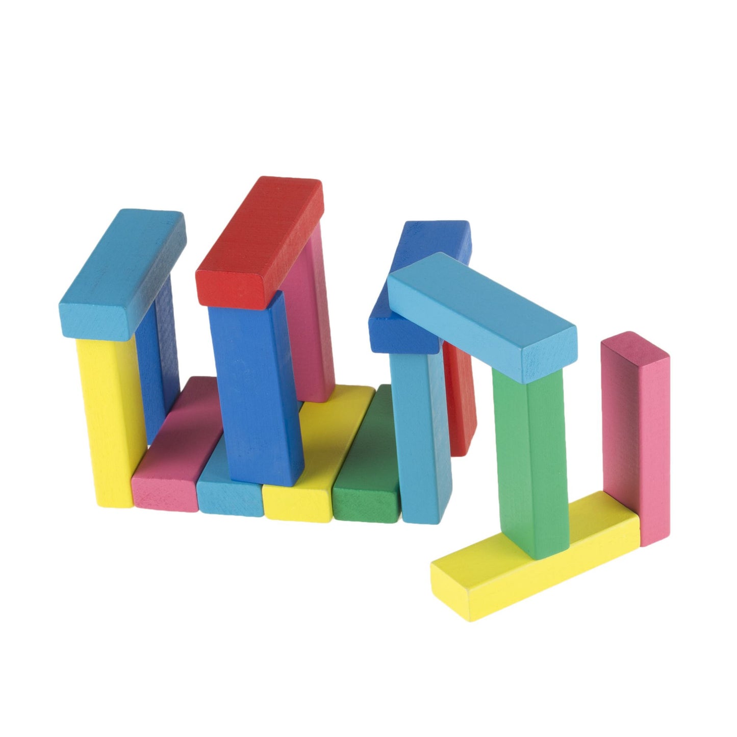 Classic Wooden Blocks Stacking Game by Hey! Play!