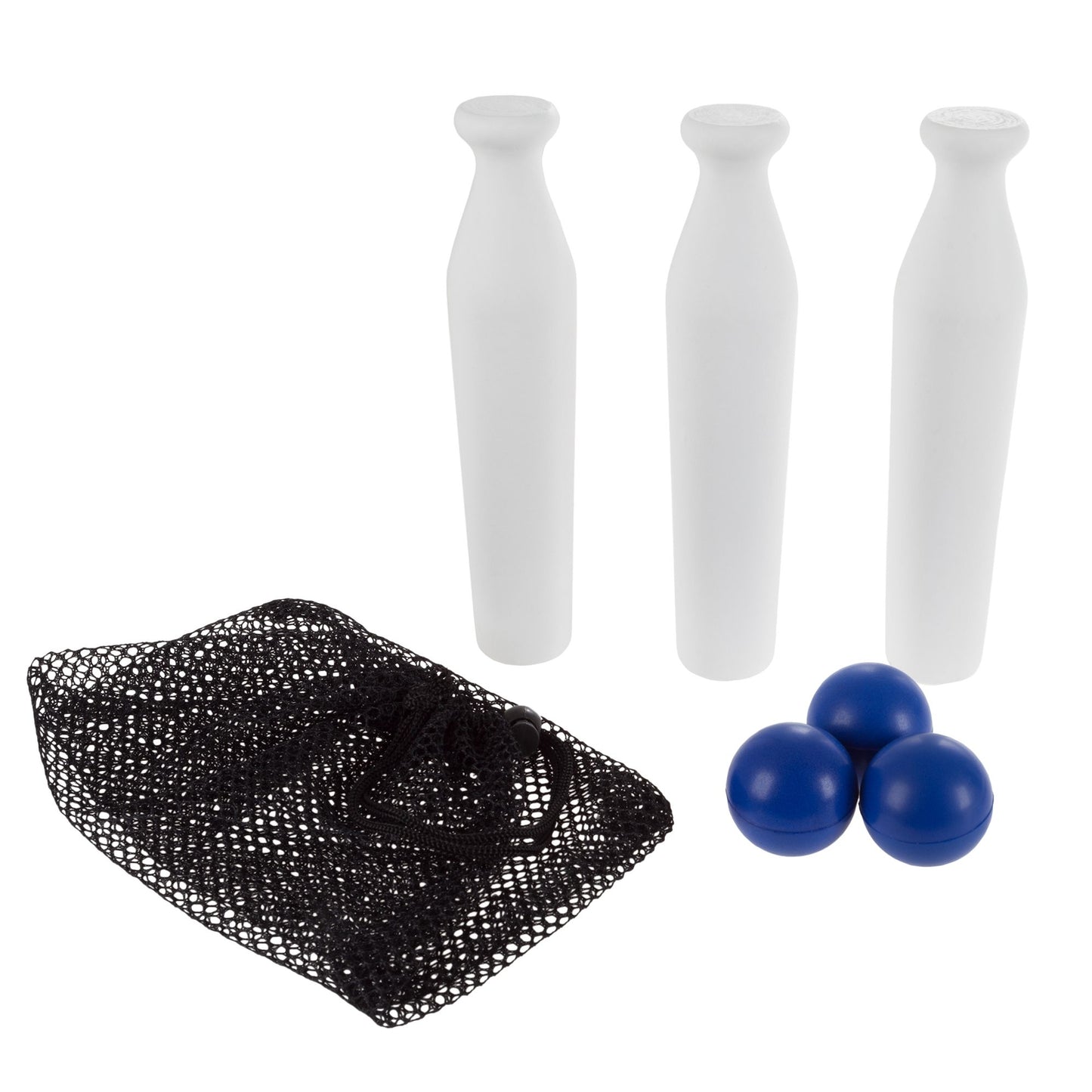 Carnival Games for Kids, Classic Wooden Milk Bottle Toss Outdoor Game for Adults, Children, Boys and Girls by Hey! Play!