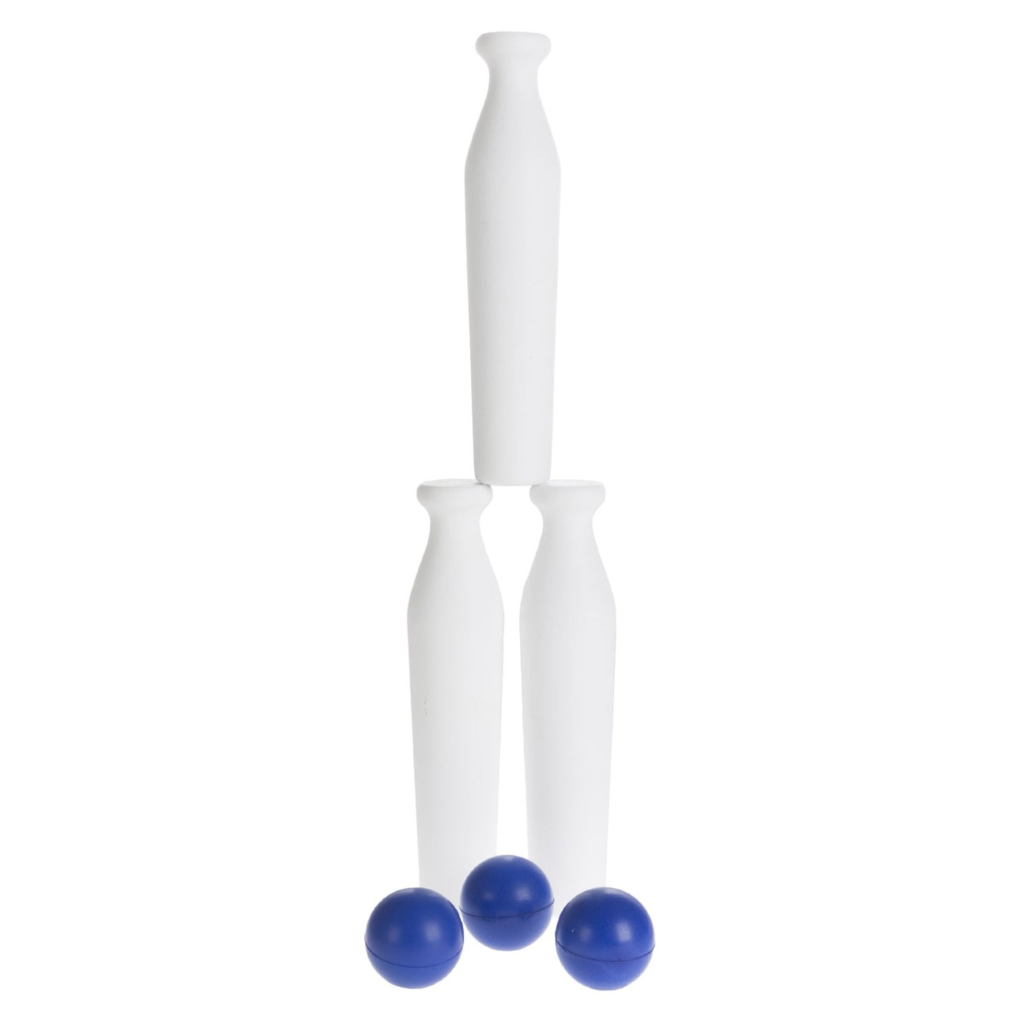 Carnival Games for Kids, Classic Wooden Milk Bottle Toss Outdoor Game for Adults, Children, Boys and Girls by Hey! Play!