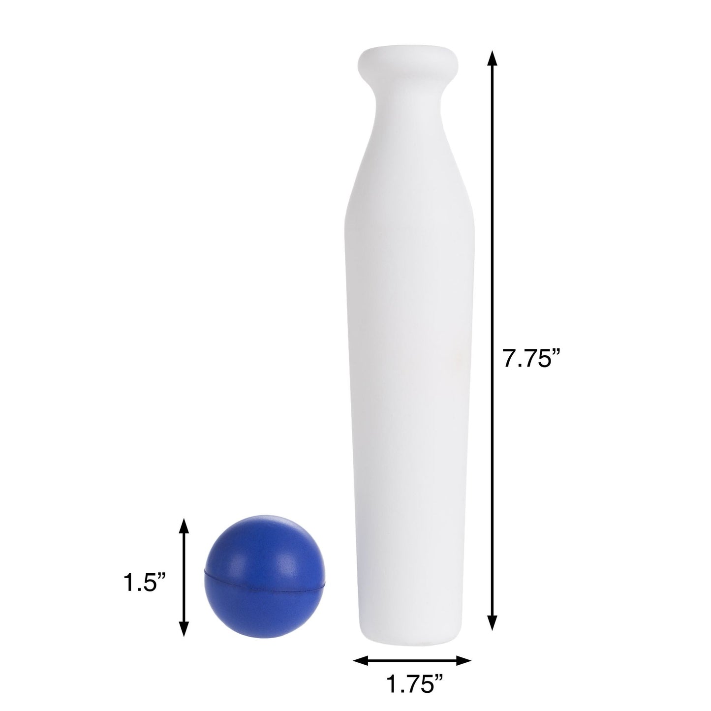 Carnival Games for Kids, Classic Wooden Milk Bottle Toss Outdoor Game for Adults, Children, Boys and Girls by Hey! Play!