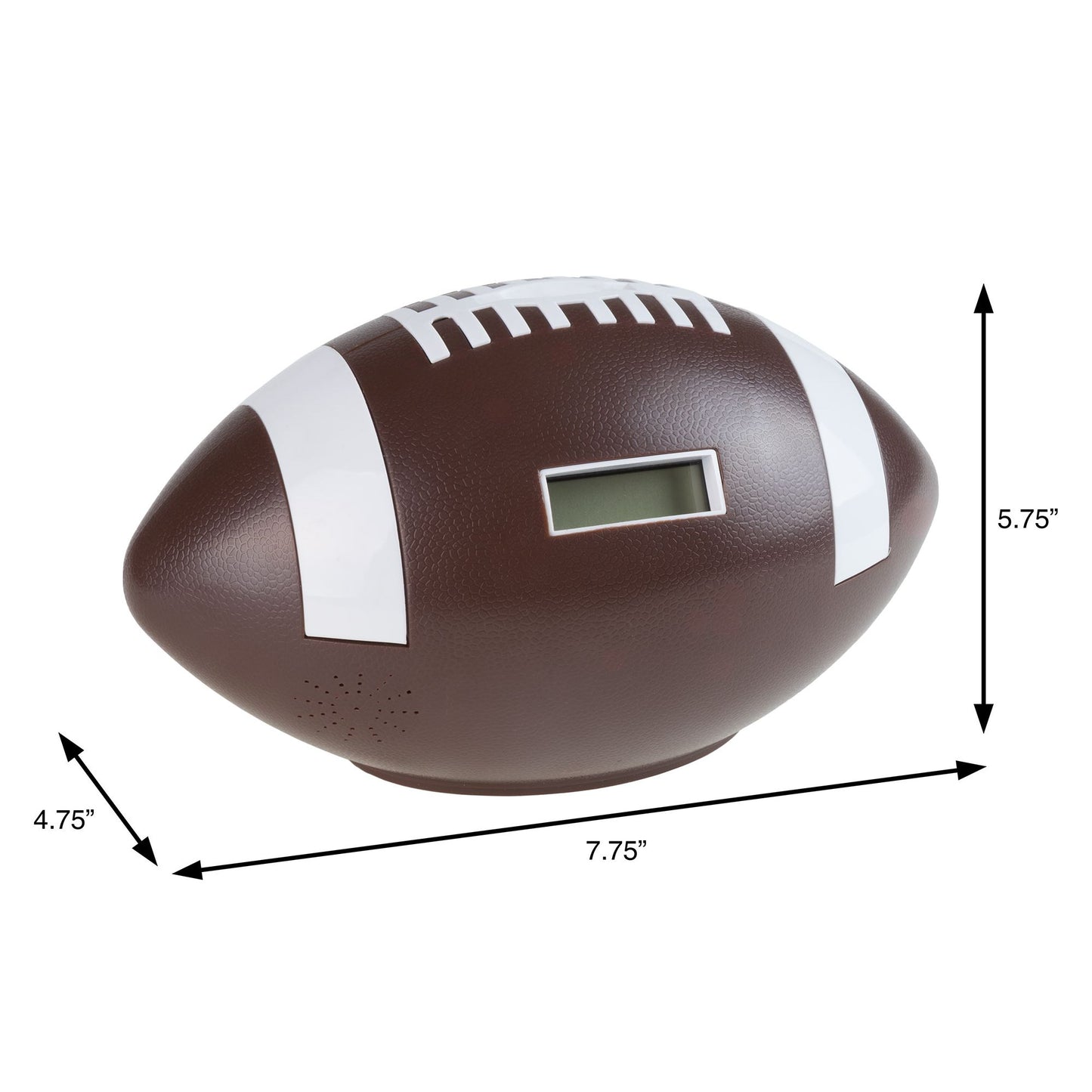 Football Coin Counting and Saving Piggy Bank with Digital Counter for Kids, Boys and Girls by Hey! Play!