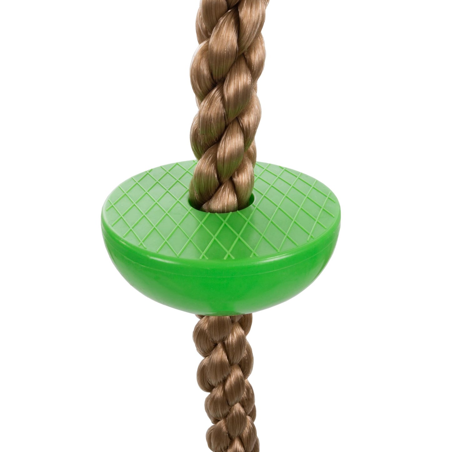 Climbing Rope Knotted Tree Swing Ladder- Kids Backyard Balance Equipment for Strength, Exercise and Healthy Fun for Boys and Girls by Hey! Play!