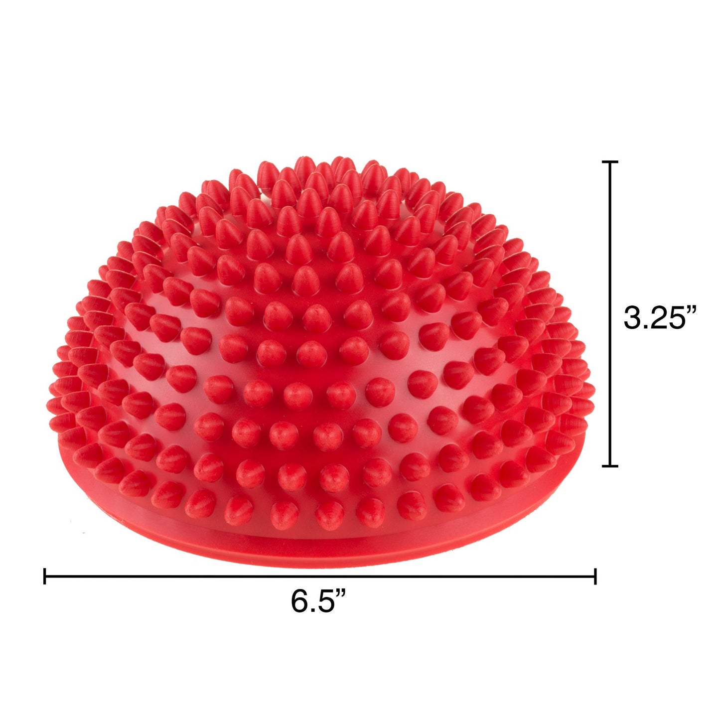 Balance Pods- Hedgehog Style Balancing and Stability Half Dome Stepping Stones for Exercise- Set of 6 for Kids and Adults by Hey! Play!