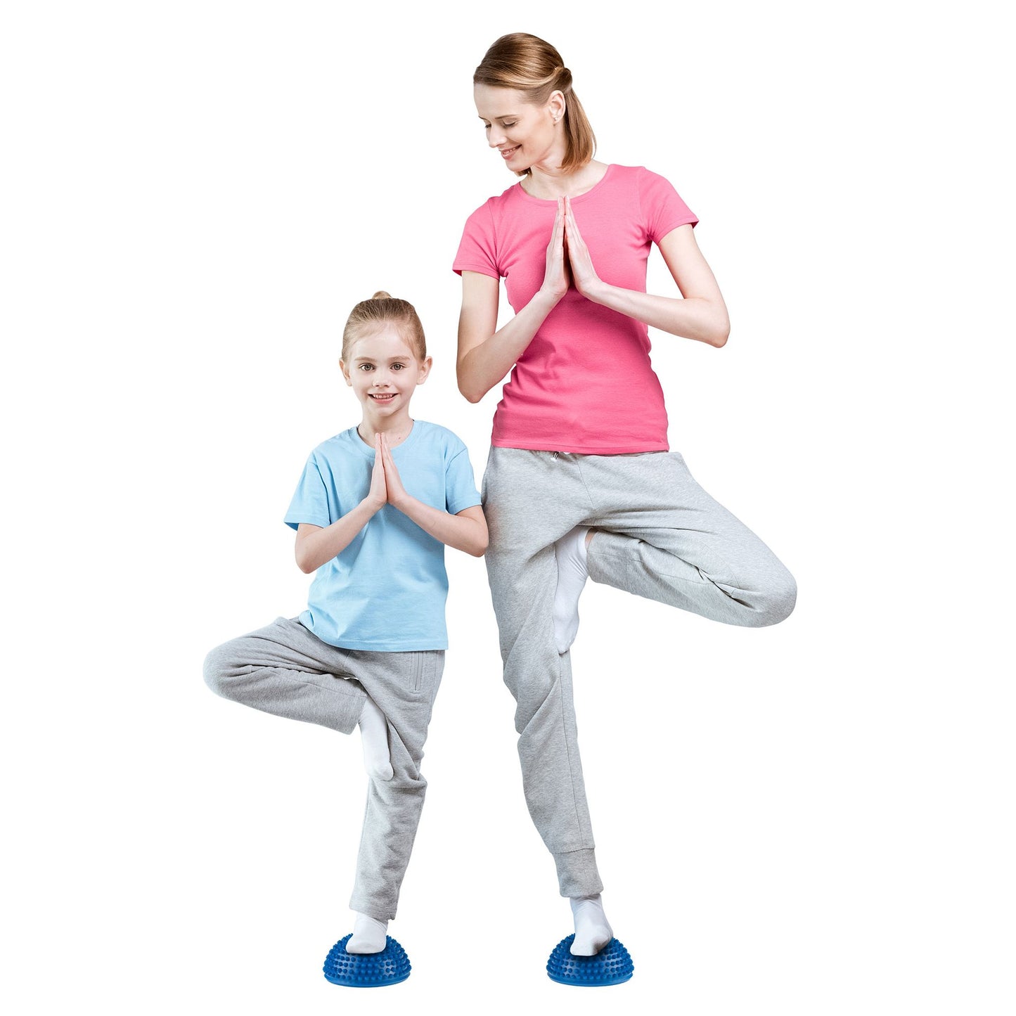 Balance Pods- Hedgehog Style Balancing and Stability Half Dome Stepping Stones for Exercise- Set of 6 for Kids and Adults by Hey! Play!