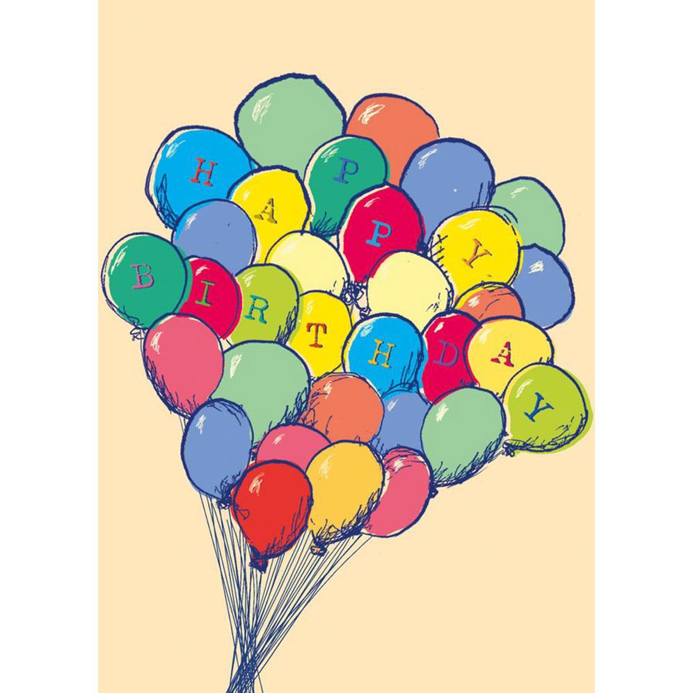 BDAY Balloon Bouquet