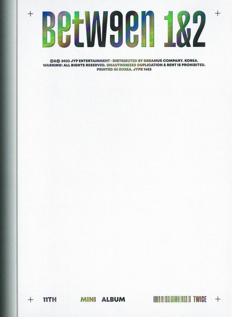 Between 1&2 (Cryptography Ver.) (Post) (Stic)