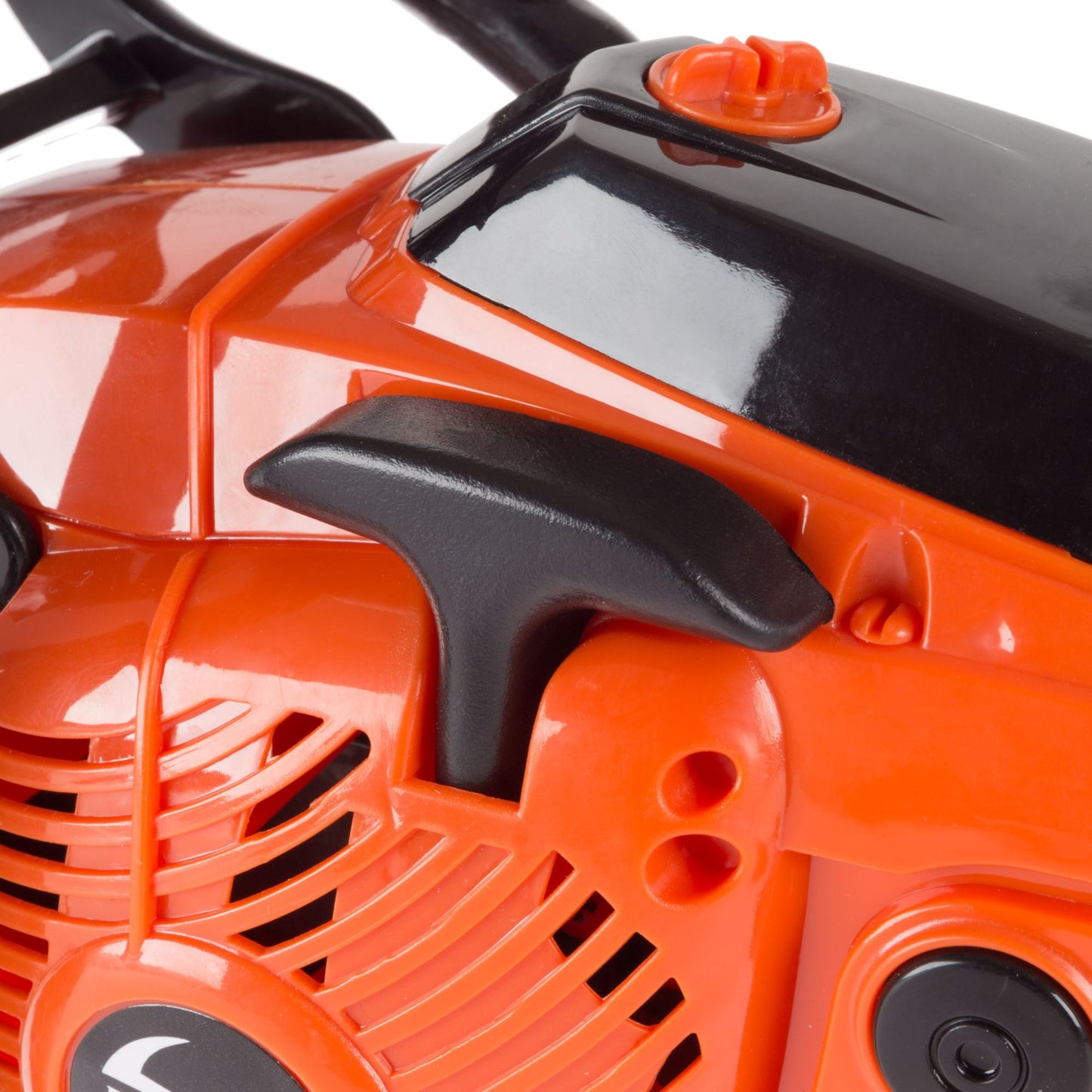Toy Chainsaw for Boys and Girls Outdoor Power Tool for Pretend Play-Battery Powered with Pull Cord, Rotating Chain and Realistic Sounds by Hey! Play!