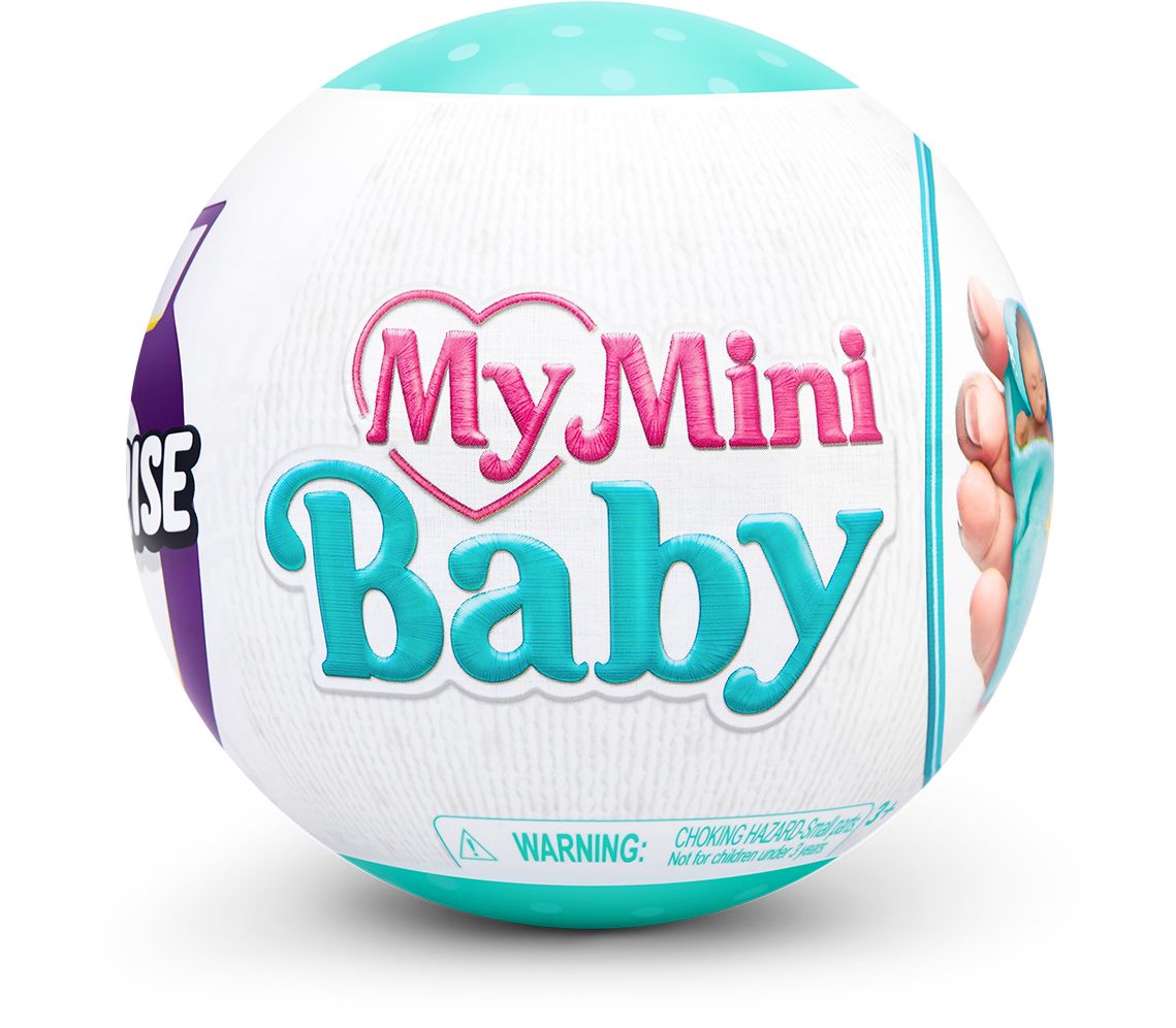 S001-5 SURPRISE-MY MINI BABY-SERIES 1 2PK In PVC Tube,Bulk,12pcs,No Inner,STD Color Assortment