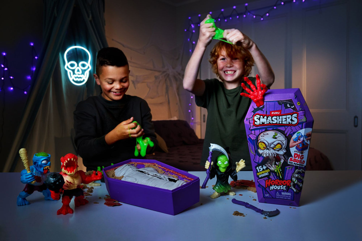 S001-SMASHERS - HORROR HOUSE - SERIES 1 - MEDIUM HOUSE-SHRINK WRAP-12 PCS/CTN