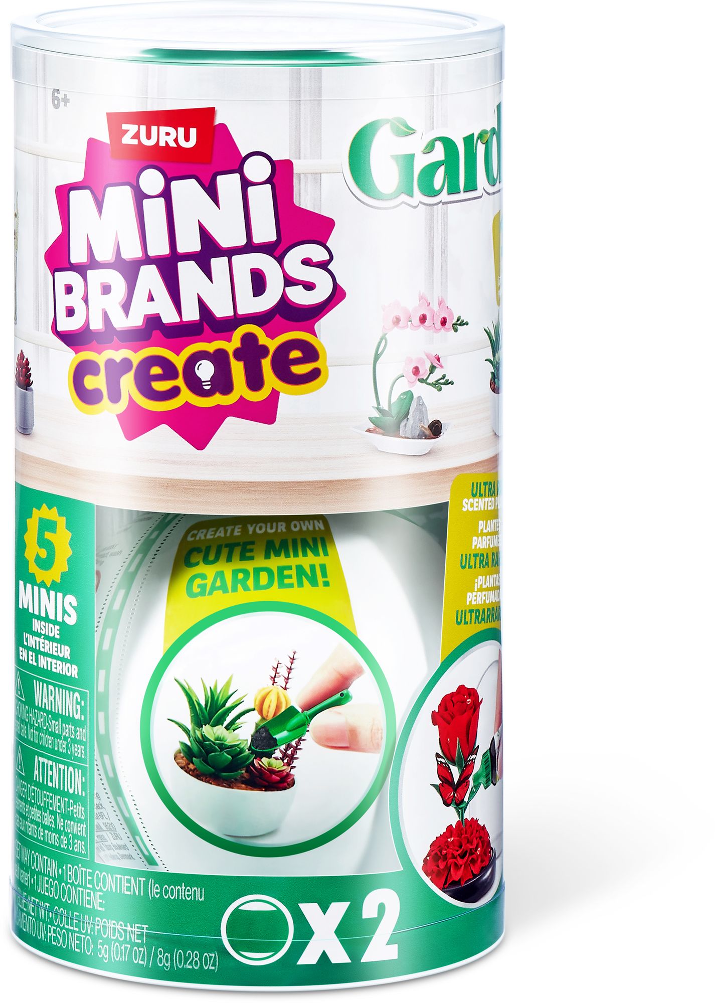 S001-MINI BRANDS-BOTANICAL GARDEN-SERIES 1-CAPSULE 2PK In PVC Tube,12PCS/CTN